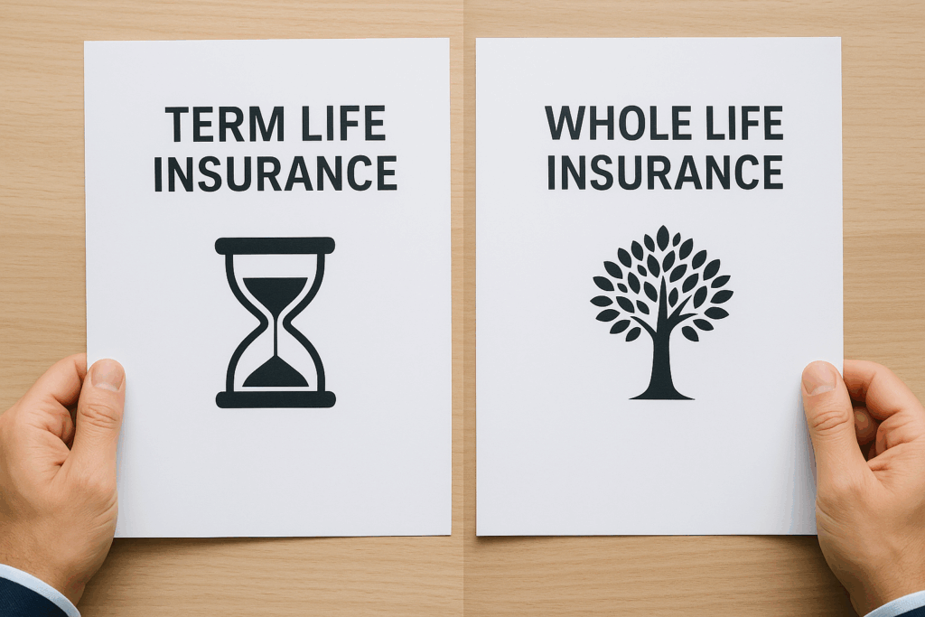 What is the Difference Between Term and Whole Life Insurance Policies