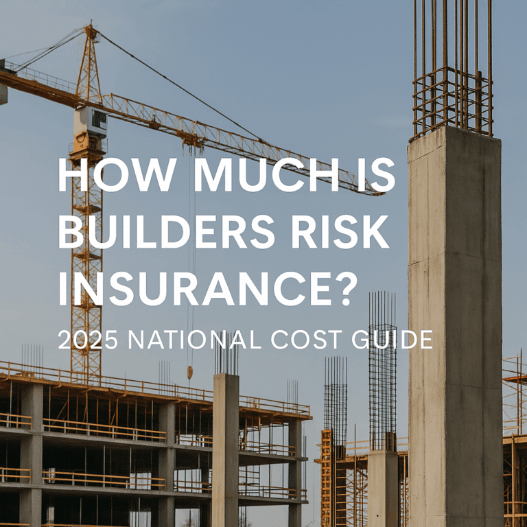 How Much Is Builders Risk Insurance?