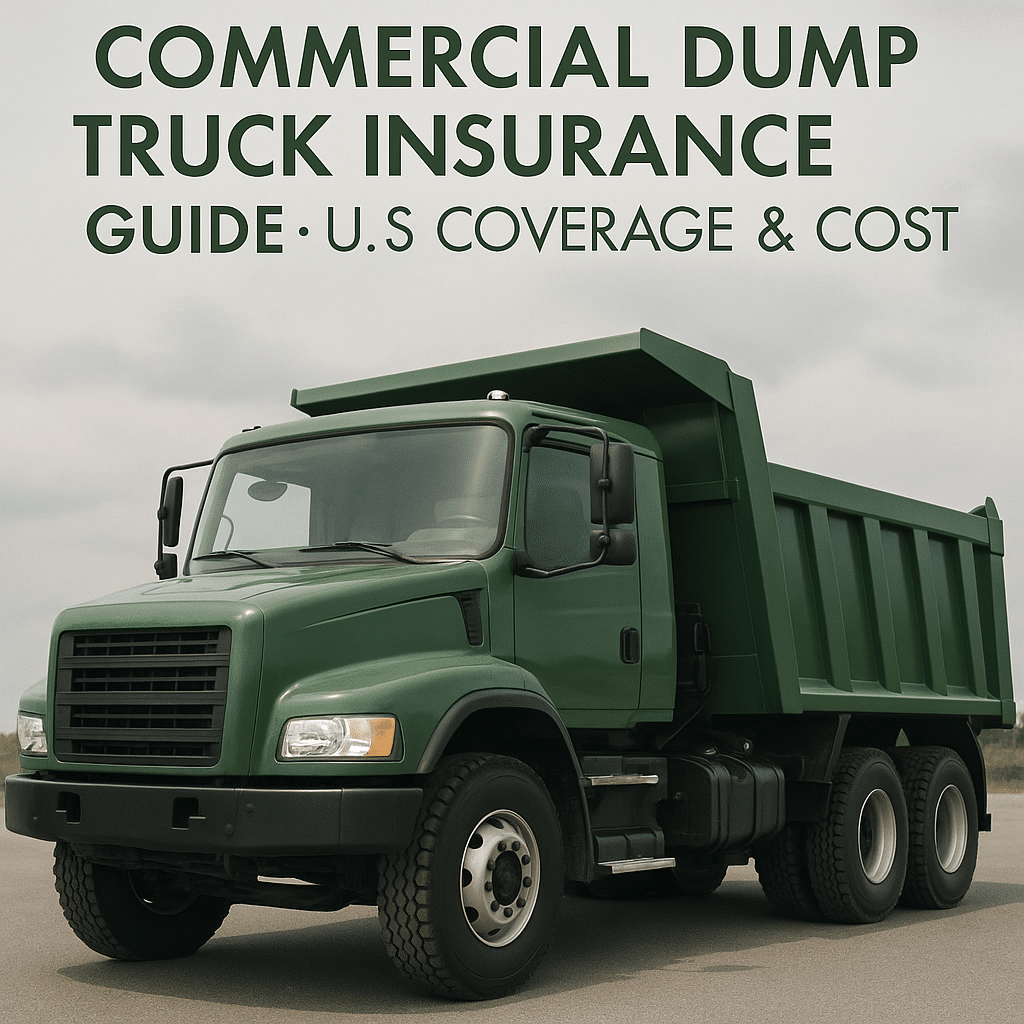 Commercial Dump Truck Insurance Guide · U.S. Coverage & Cost