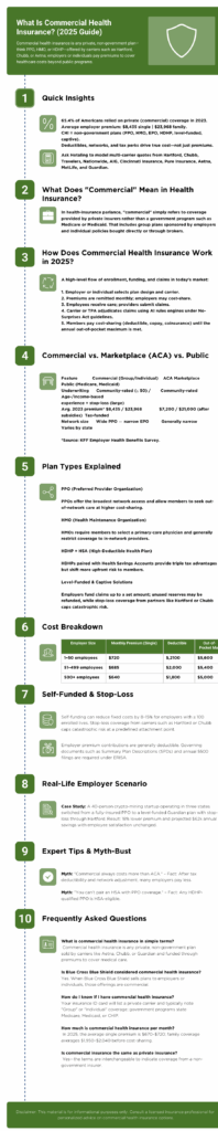 What Is Commercial Health Insurance