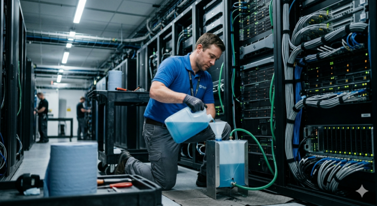 Data Center Environmental Liability Insurance: Diesel, Batteries, and Cooling System Risk