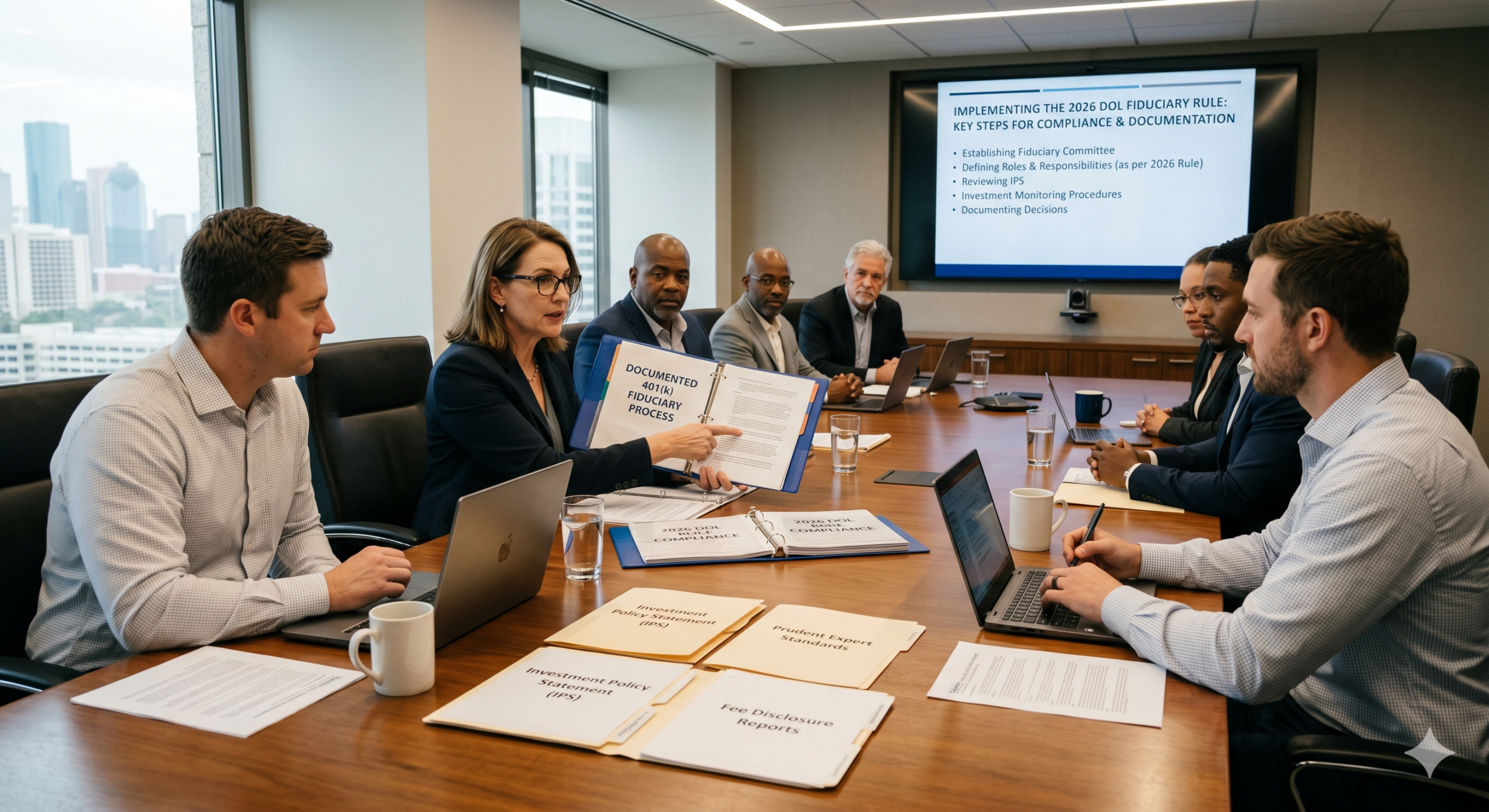 Building a Documented 401(k) Fiduciary Process (2026 DOL Rule)