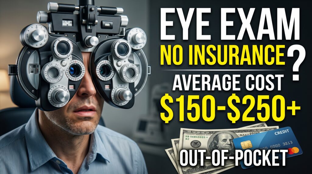 How Much Is an Eye Exam Without Insurance in 2026?