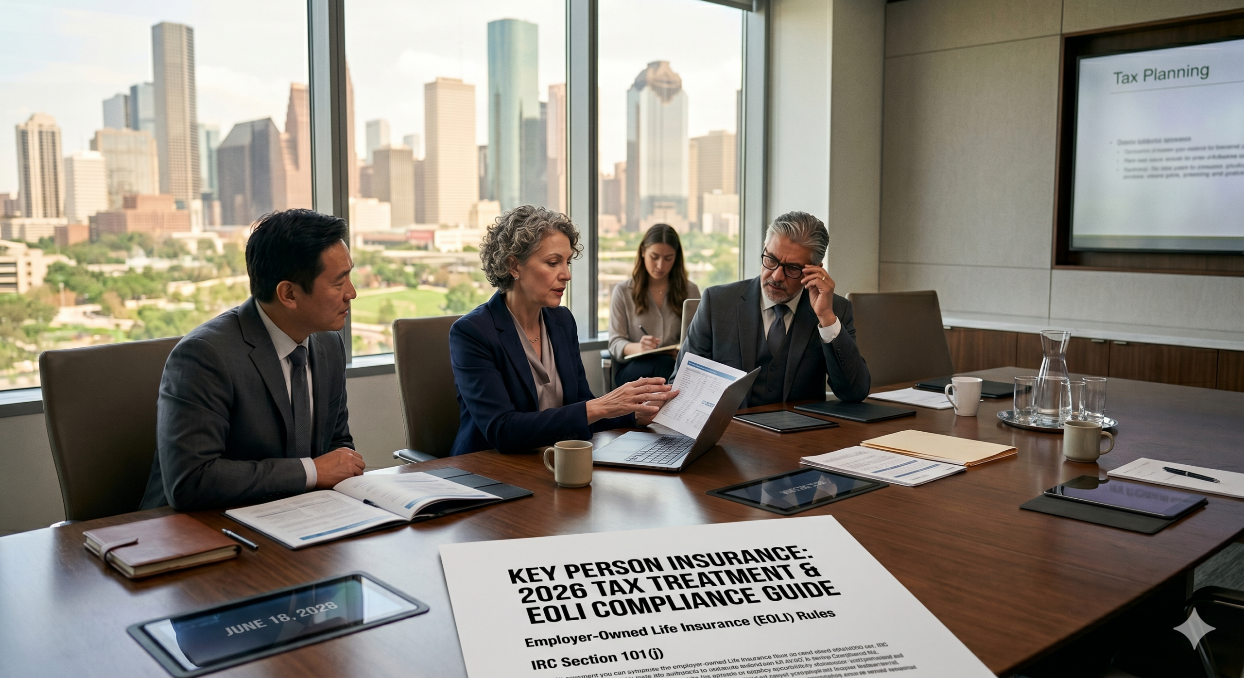 Key Person Insurance Tax Treatment and EOLI Rules (2026)