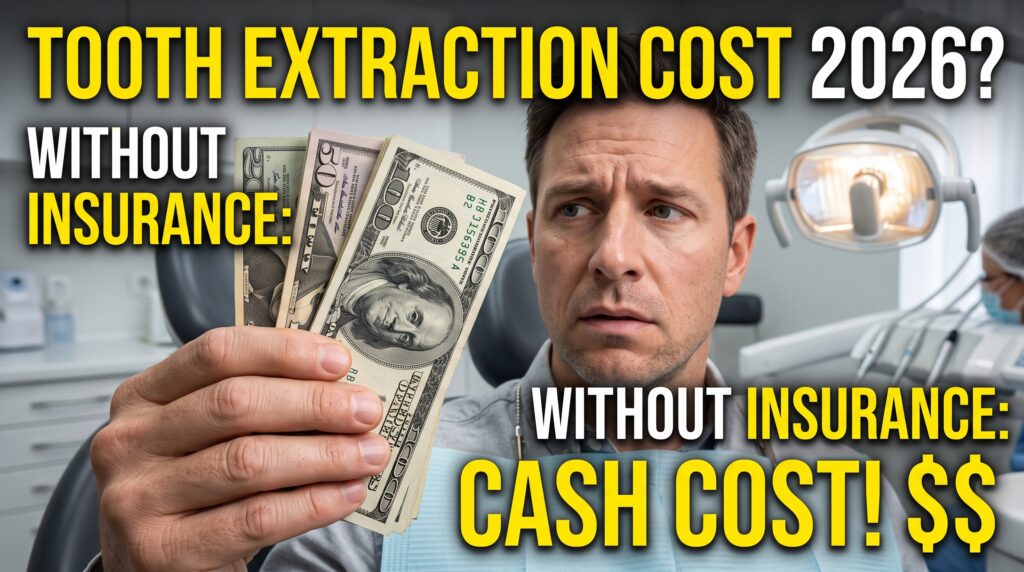 How Much Is a Tooth Extraction Without Insurance in 2026?