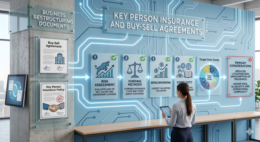 Key Person Insurance and Buy-Sell Agreements: Funding Ownership Transfers